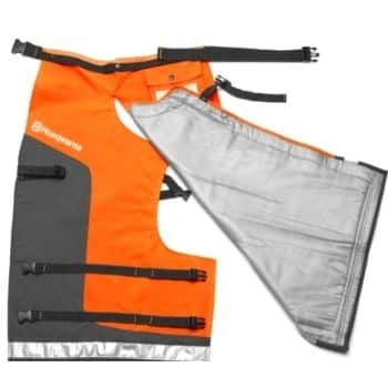 FORESTER Durable Chainsaw Safety Chaps with Pocket & Adjustable Belt,