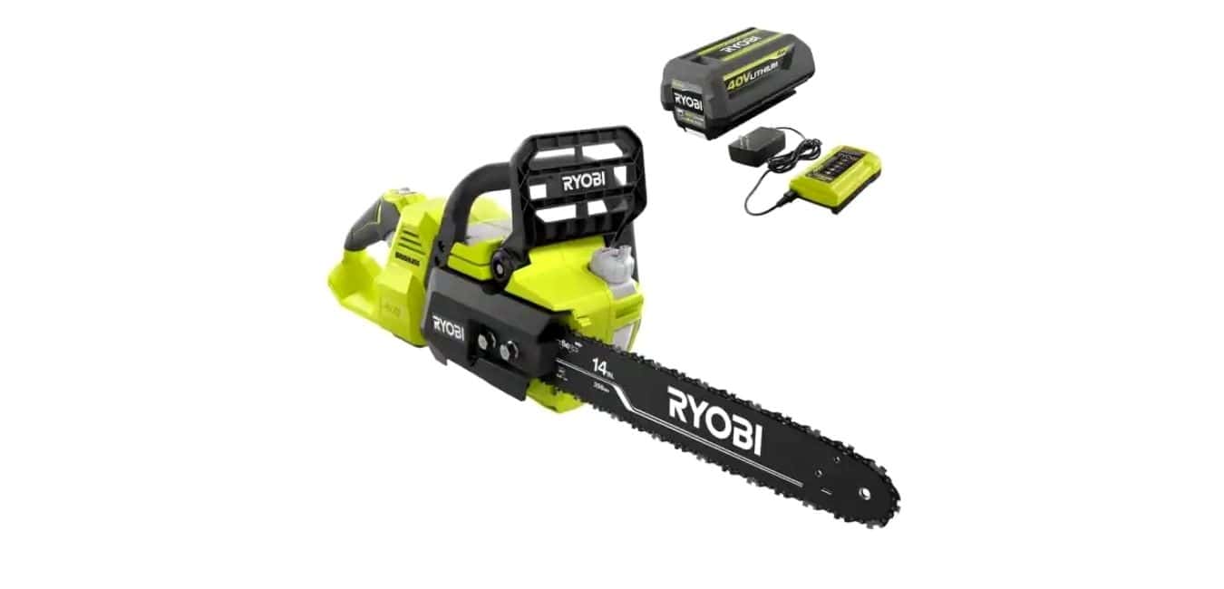 Ryobi 40v chainsaw -Design