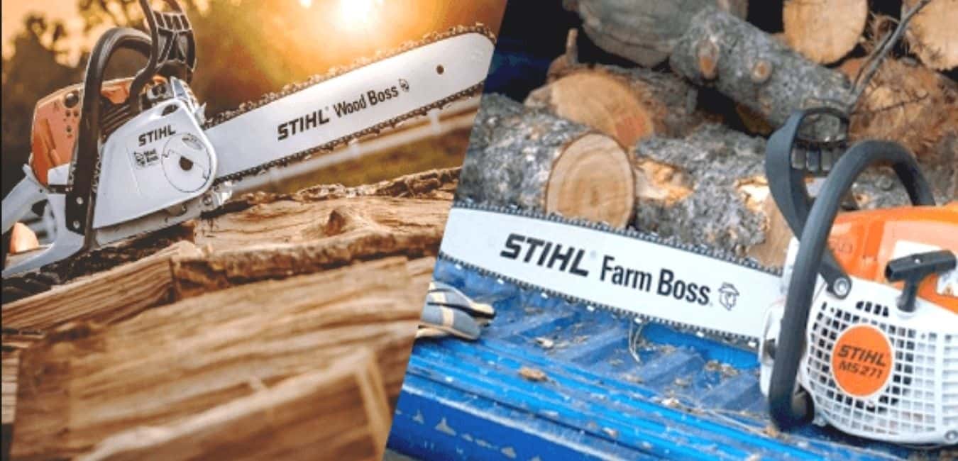 Stihl wood boss vs farm boss