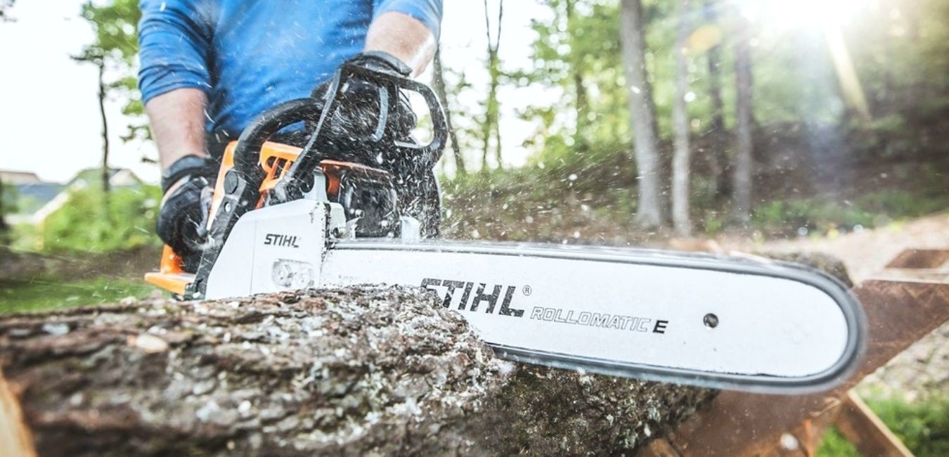 What size chain is on a Stihl farm boss