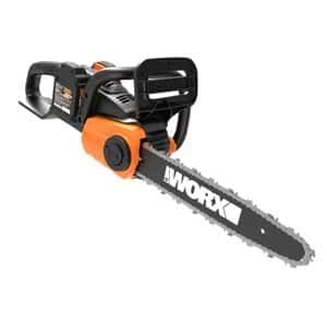 Worx WG384 40V Power Share 14″ Cordless Chainsaw with Auto-Tension
