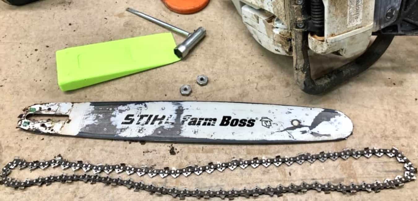 How To Replace A Chainsaw Chain