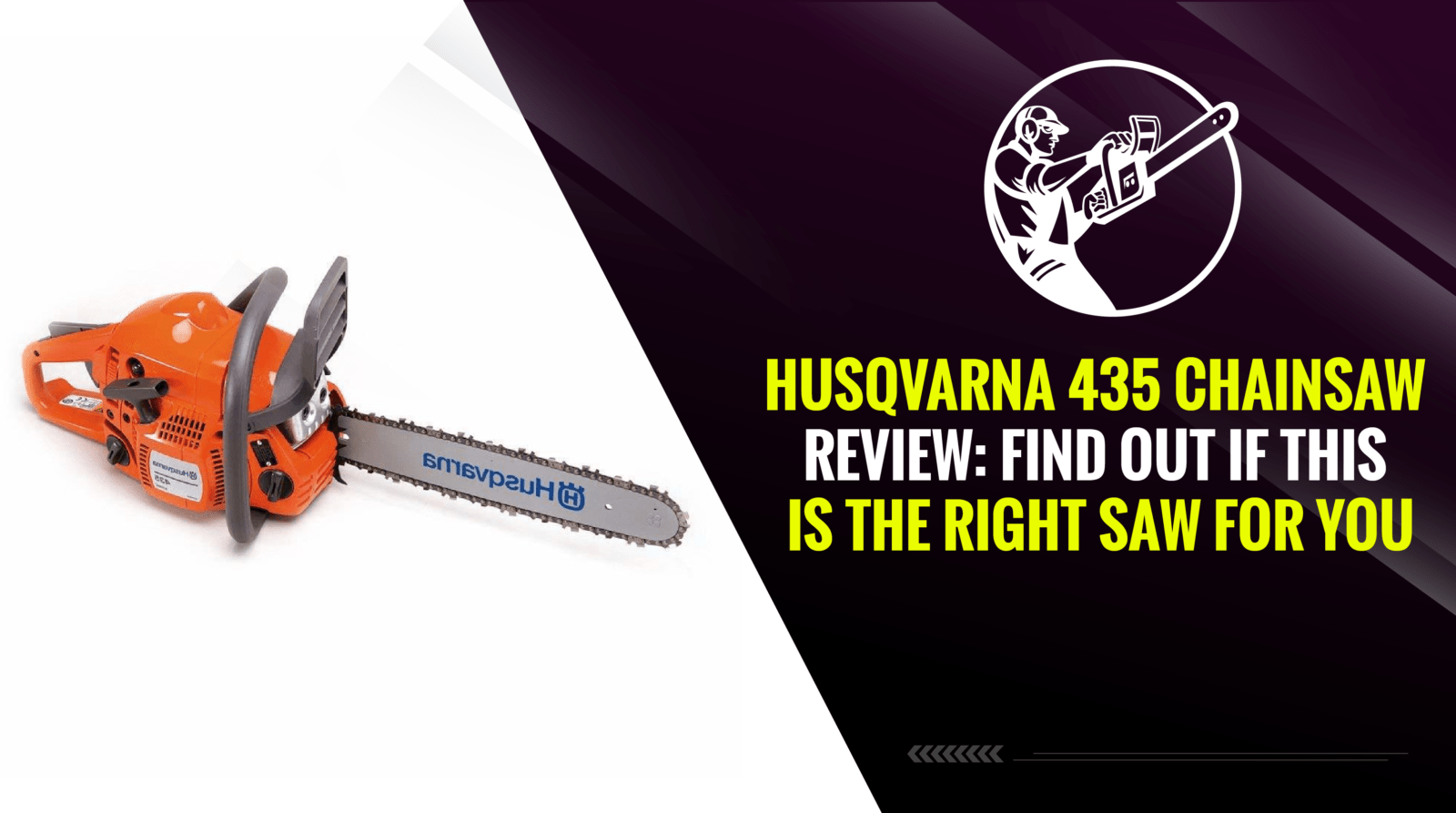 Husqvarna 435 Chainsaw Review Find Out If This Is the Right Saw for You