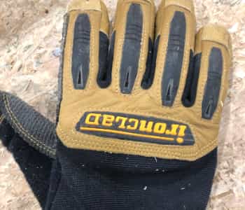 Ironclad Ranch Worx Work Gloves RWG2, Premier Leather Work Glove