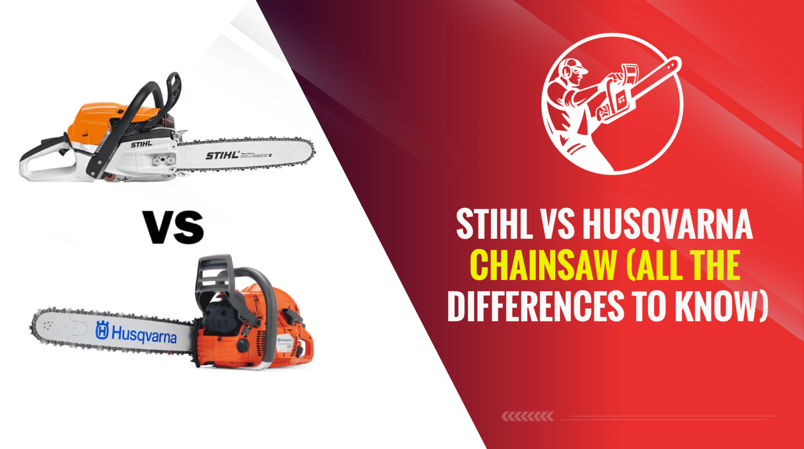 Stihl vs Husqvarna chainsaw 2023 (All The Differences To Know)