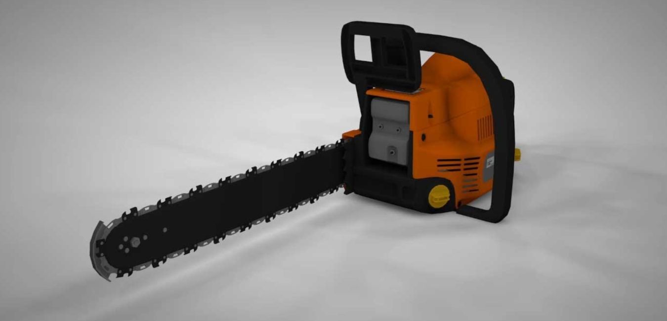 How do chainsaw chains work