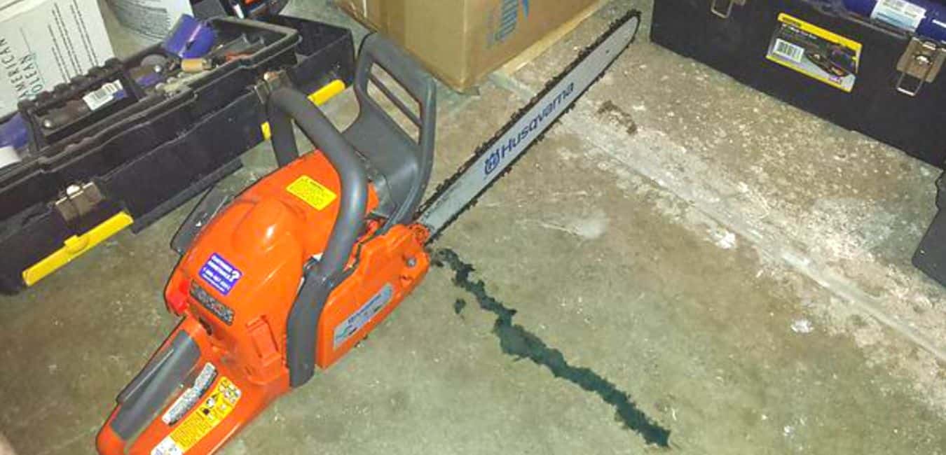 Why Does My Chainsaw Leak Oil When Not in Use