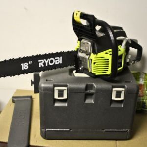 Ryobi 2 Cycle 18 in 38cc Gas Powered Chainsaw