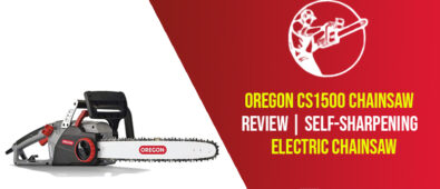 Oregon CS1500 Chainsaw Review | Self-Sharpening Electric Chainsaw