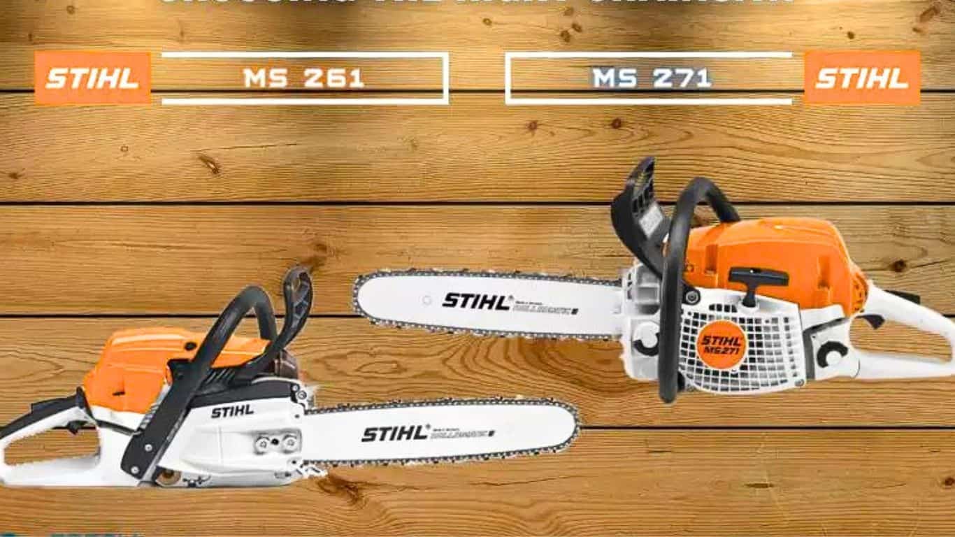 STIHL 261 and STIHL 271 chainsaws - Working Principle