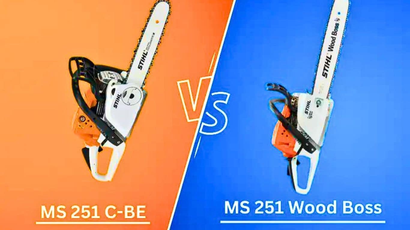 Stihl MS 251 Wood Boss vs. MS 251 C-Be